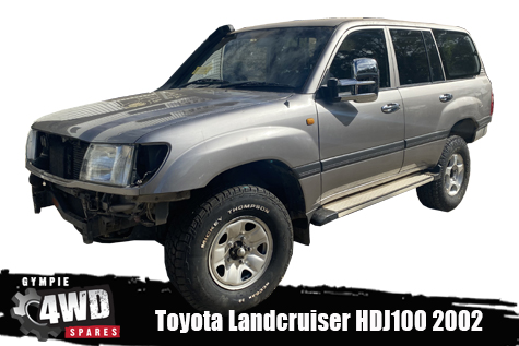 Toyota Landcruiser - now wrecking this HDJ100