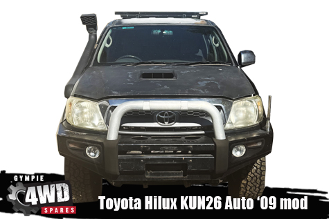 Toyota Hilux KUN26 now wrecking