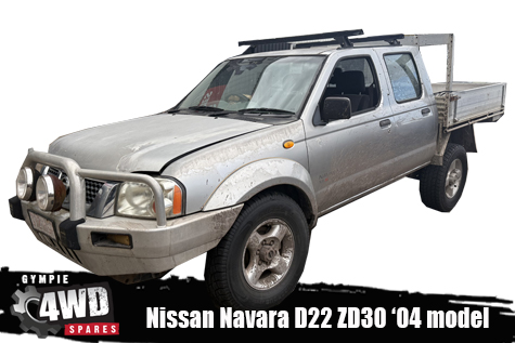 Nissan Navara ZD30 xcab ute now wrecking