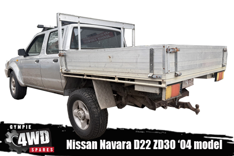 Nissan Navara ZD30 xcab ute now wrecking