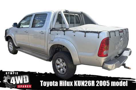 Toyota Hilux KUN26 Dual Cab 4x4 now wrecking - '05 model.