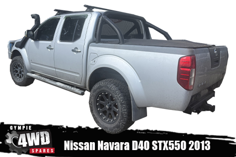 Nissan Navara D40 STX550 4x4 wrecking
