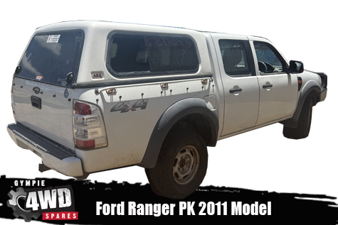 Now dismantling this 4x4 Ford Ranger PK dual cab ute
