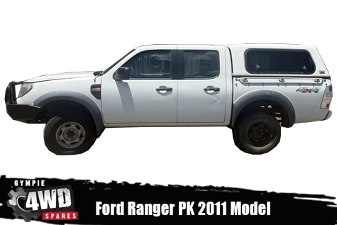 Now dismantling this 4x4 Ford Ranger PK dual cab ute