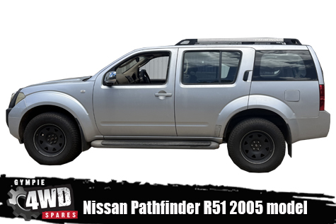 Nissan Pathfinder wrecking at Gympie 4WD - new and used 4x4 parts