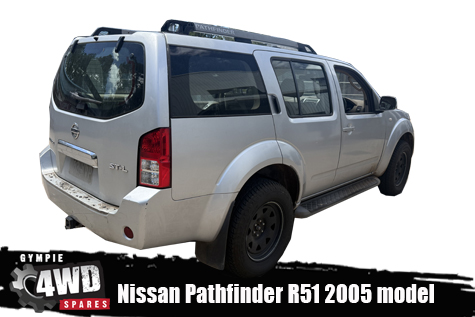Nissan Pathfinder wrecking at Gympie 4WD - new and used 4x4 parts