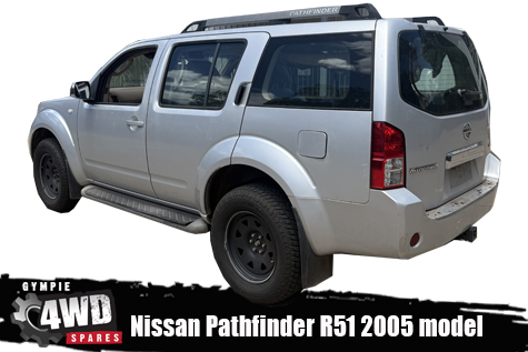 Nissan Pathfinder wrecking at Gympie 4WD - new and used 4x4 parts