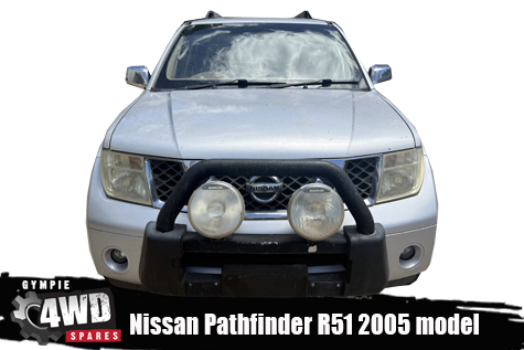 Nissan Pathfinder wrecking at Gympie 4WD - new and used 4x4 parts