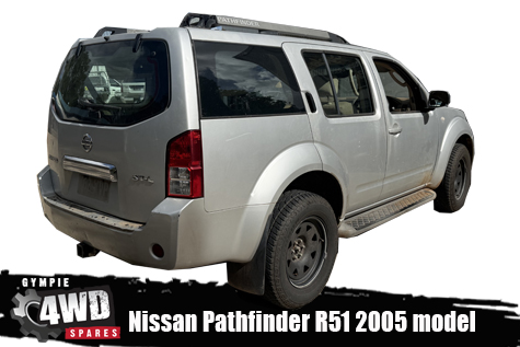 Nissan Pathfinder wrecking at Gympie 4WD - new and used 4x4 parts