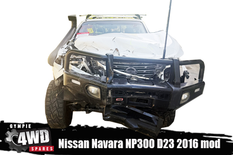 4wd Nissan Navara NP300 now wrecking at Gympie 4WD Spares