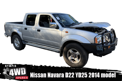 Now wrecking this 2014 Nissan Navara D22 YD25 4wd ute