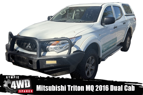 Mitsubishi MQ Triton 4x4 Dual Cab now wrecking at Gympie 4WD Spares