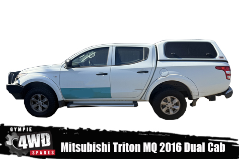 Mitsubishi MQ Triton 4x4 Dual Cab now wrecking at Gympie 4WD Spares