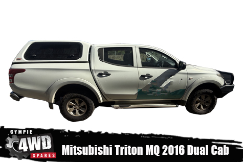Mitsubishi MQ Triton 4x4 Dual Cab now wrecking at Gympie 4WD Spares