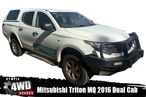Mitsubishi MQ Triton 4x4 Dual Cab now wrecking at Gympie 4WD Spares