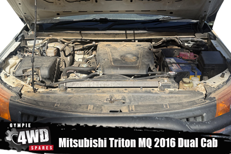 Mitsubishi MQ Triton 4x4 Dual Cab now wrecking at Gympie 4WD Spares