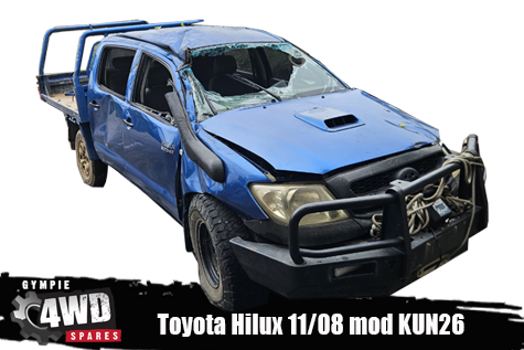 Toyota Hilux KUN26 now wrecking - 4x4 - auto - dual cab