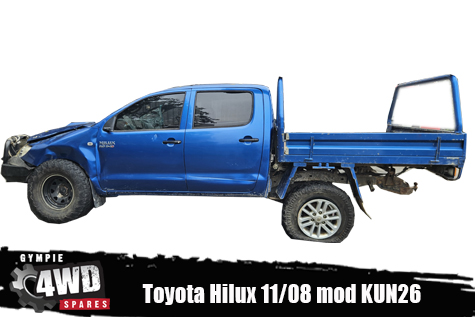 Toyota Hilux KUN26 now wrecking - 4x4 - auto - dual cab
