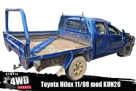Toyota Hilux KUN26 now wrecking - 4x4 - auto - dual cab