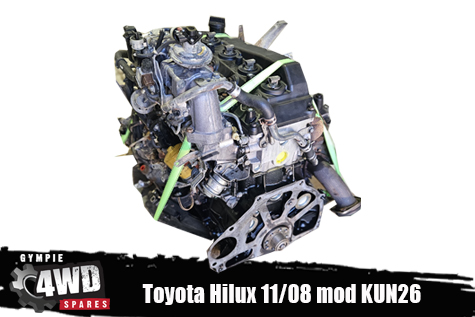 Toyota Hilux KUN26 now wrecking - 4x4 - auto - dual cab